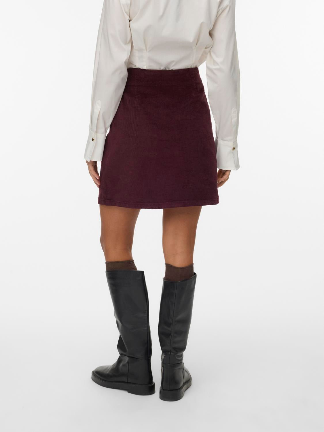 VMETTA Short Skirt - Winetasting - VERO MODA & VILA Bergvik